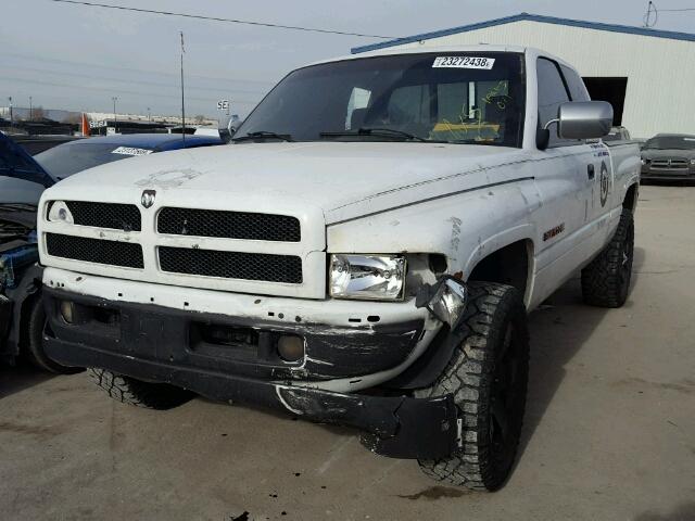 3B7HF13Z4VG815080 - 1997 DODGE RAM 1500 WHITE photo 2