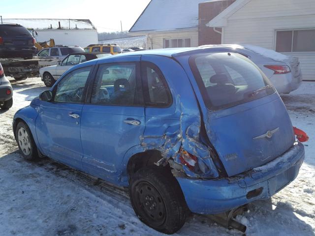 3A8FY48989T525149 - 2009 CHRYSLER PT CRUISER BLUE photo 3