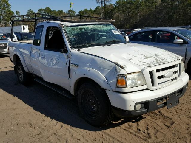 1FTYR15E36PA52676 - 2006 FORD RANGER SUP WHITE photo 1