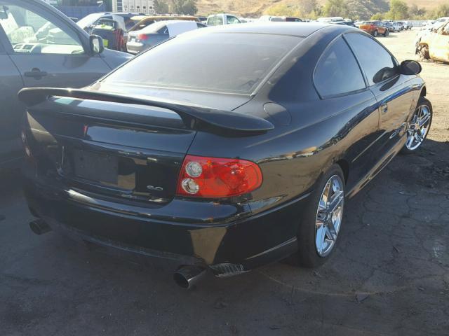 6G2VX12U55L368873 - 2005 PONTIAC GTO BLACK photo 4