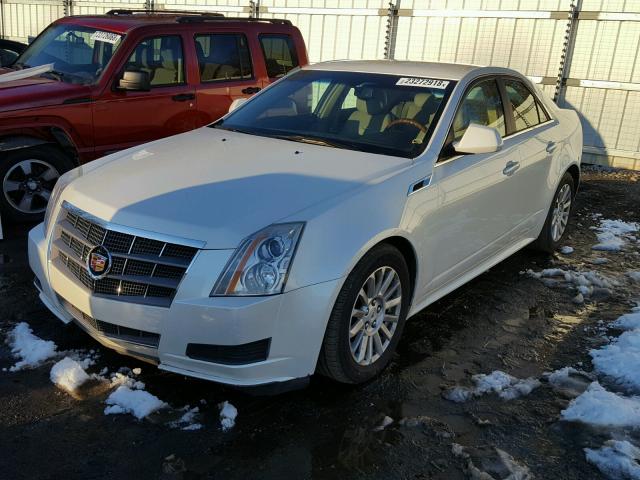 1G6DE5EY3B0142797 - 2011 CADILLAC CTS LUXURY WHITE photo 2