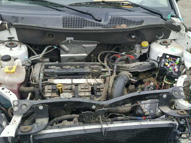 1C4NJCBA9ED569195 - 2014 JEEP COMPASS SP WHITE photo 7