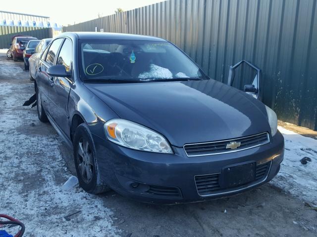 2G1WB5EK3A1134205 - 2010 CHEVROLET IMPALA LT CHARCOAL photo 1