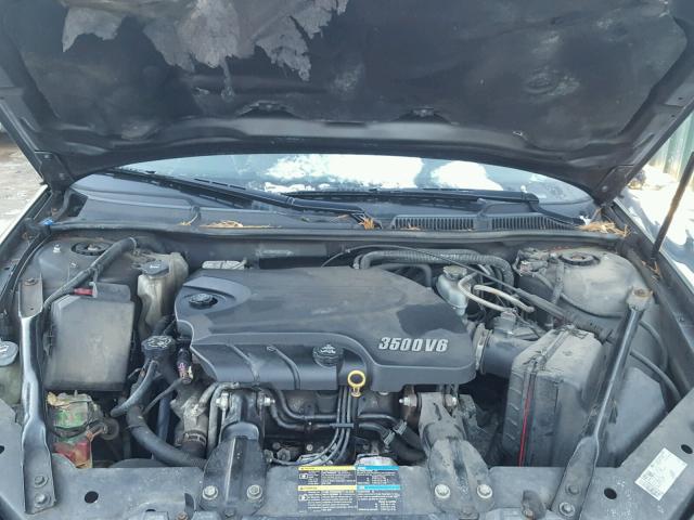 2G1WB5EK3A1134205 - 2010 CHEVROLET IMPALA LT CHARCOAL photo 7