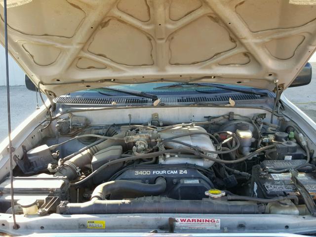 5TEHN72N91Z837658 - 2001 TOYOTA TACOMA DOU SILVER photo 7