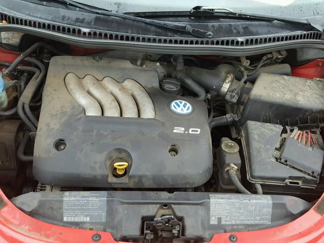 3VWBB61C2WM035110 - 1998 VOLKSWAGEN NEW BEETLE 红色 照片 7