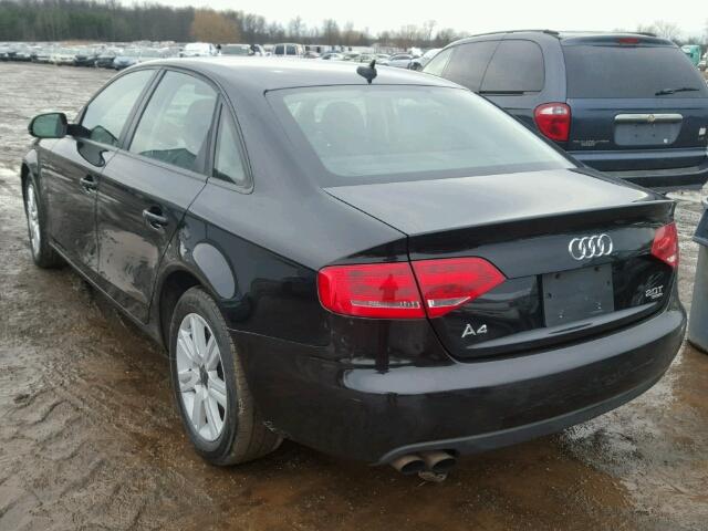 WAUBFAFL3AN010232 - 2010 AUDI A4 PREMIUM BLACK photo 3