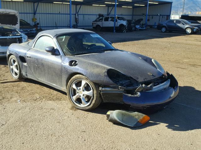 WP0CA29881U623018 - 2001 PORSCHE BOXSTER BLUE photo 1