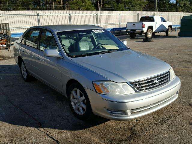 4T1BF28B83U306526 - 2003 TOYOTA AVALON XL SILVER photo 1