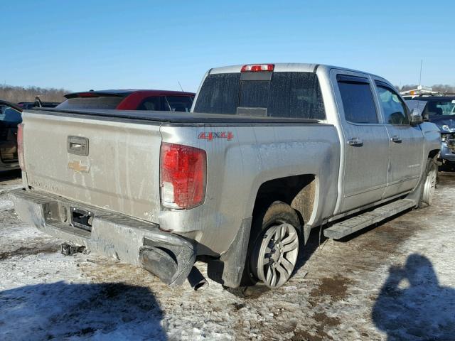 3GCUKSEC1GG216827 - 2016 CHEVROLET SILVERADO SILVER photo 4