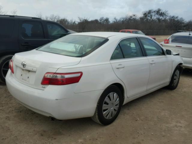 4T1BE46K49U834011 - 2009 TOYOTA CAMRY BASE WHITE photo 4