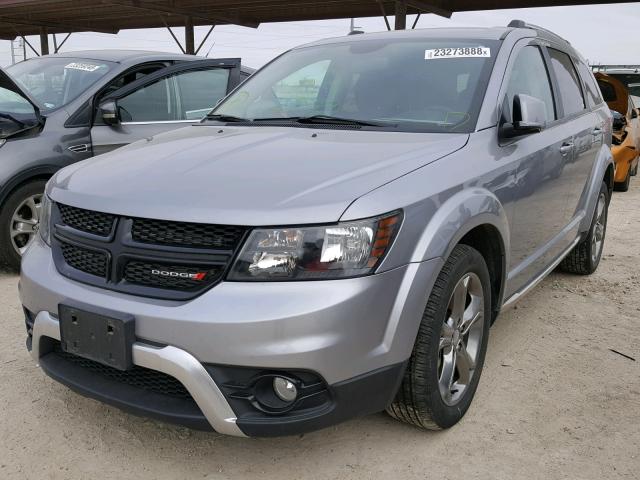 3C4PDDGG3GT213258 - 2016 DODGE JOURNEY CR GRAY photo 2