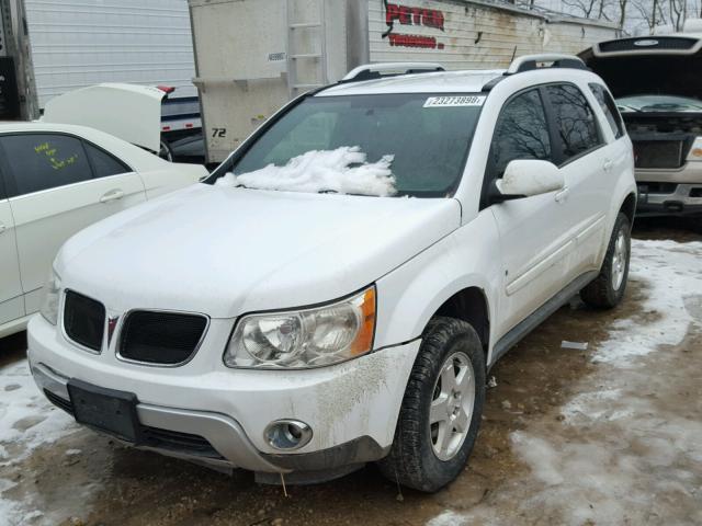 2CKDL33F986005168 - 2008 PONTIAC TORRENT WHITE photo 2