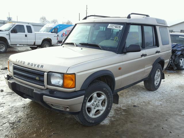 SALTY1245XA229041 - 1999 LAND ROVER DISCOVERY GOLD photo 2