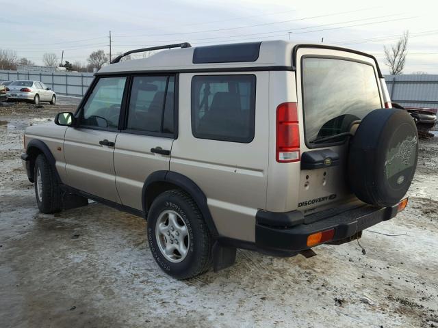 SALTY1245XA229041 - 1999 LAND ROVER DISCOVERY GOLD photo 3