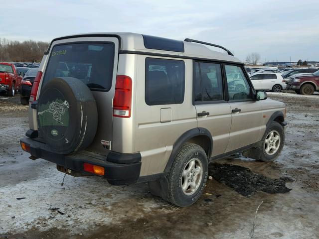 SALTY1245XA229041 - 1999 LAND ROVER DISCOVERY GOLD photo 4