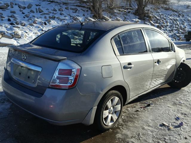 3N1AB6APXCL765305 - 2012 NISSAN SENTRA 2.0 SILVER photo 4