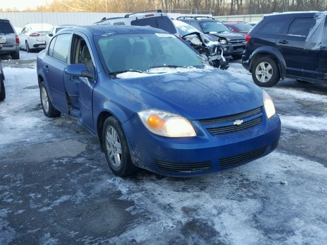 1G1AL52F957665254 - 2005 CHEVROLET COBALT LS BLUE photo 1