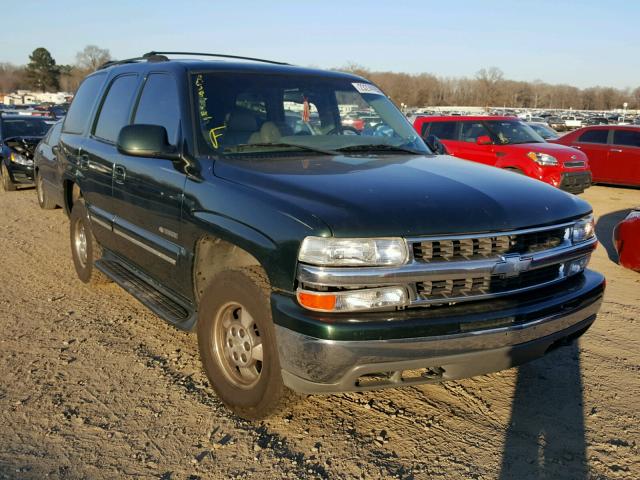 1GNEC13T11J242078 - 2001 CHEVROLET TAHOE C150 GREEN photo 1