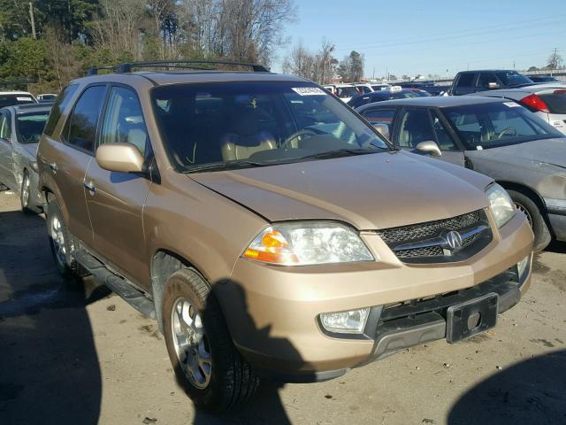 2HNYD18891H533138 - 2001 ACURA MDX TOURIN TAN photo 1