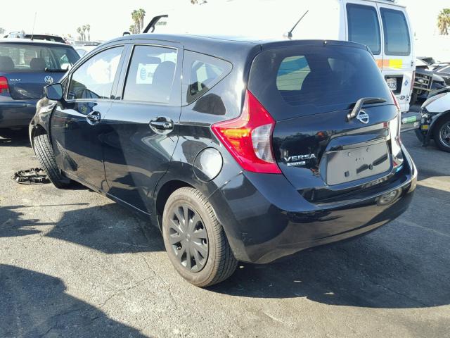 3N1CE2CP1FL418245 - 2015 NISSAN VERSA NOTE BLACK photo 3