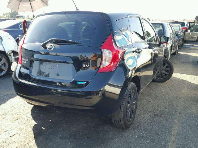 3N1CE2CP1FL418245 - 2015 NISSAN VERSA NOTE BLACK photo 4