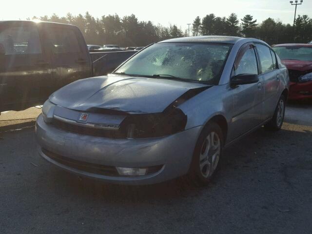 1G8AL52F43Z169538 - 2003 SATURN ION LEVEL SILVER photo 2