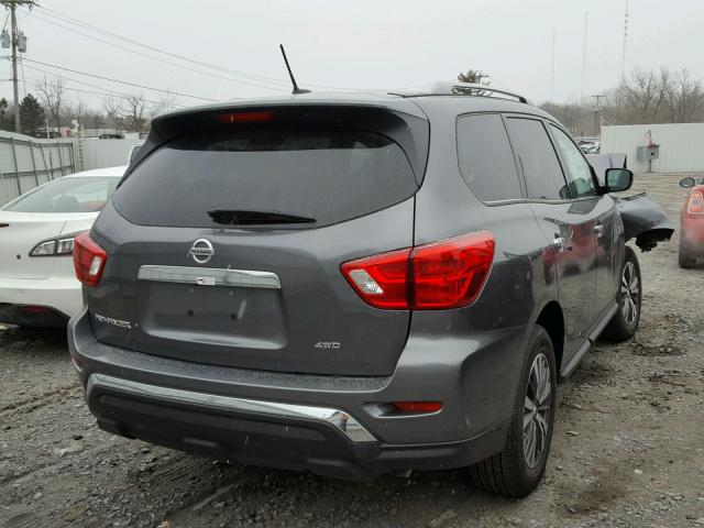 5N1DR2MM1HC694719 - 2017 NISSAN PATHFINDER GRAY photo 4