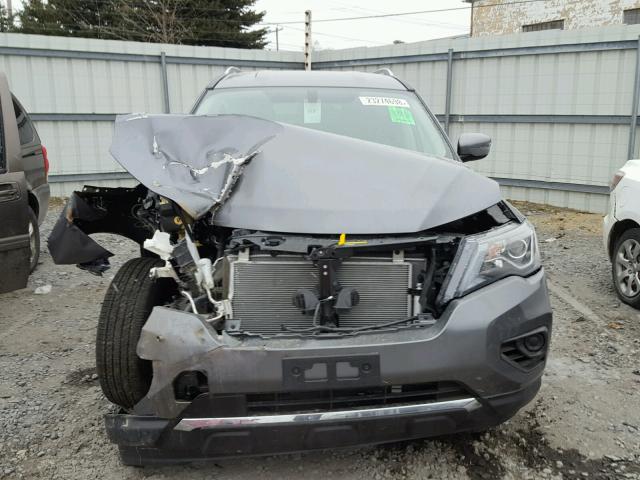 5N1DR2MM1HC694719 - 2017 NISSAN PATHFINDER GRAY photo 9