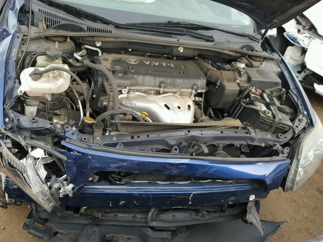 JTKDE167890295593 - 2009 TOYOTA SCION TC BLUE photo 7