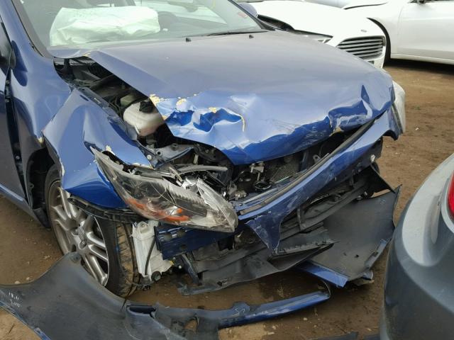 JTKDE167890295593 - 2009 TOYOTA SCION TC BLUE photo 9