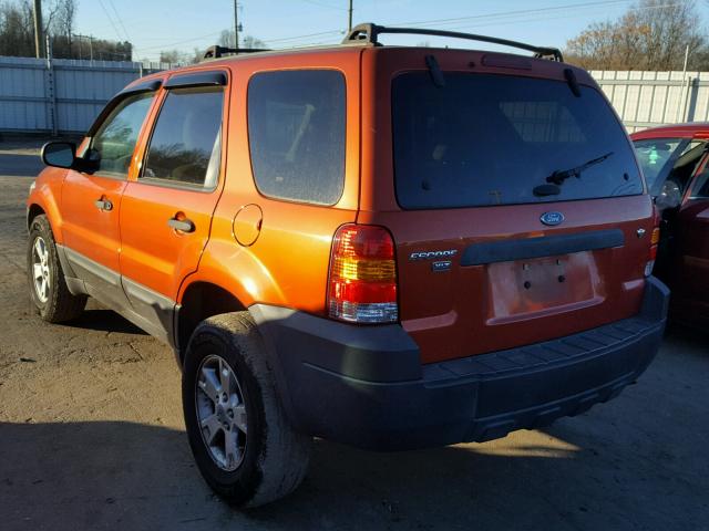 1FMYU03126KD03138 - 2006 FORD ESCAPE XLT ORANGE photo 3