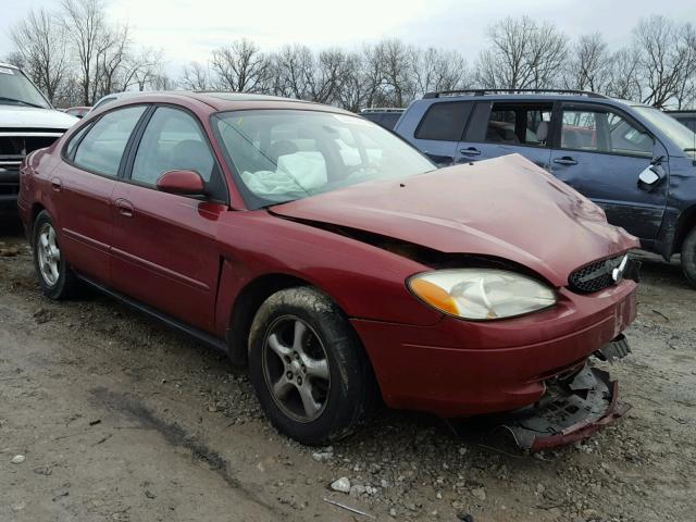 1FAFP55U73A233280 - 2003 FORD TAURUS SES MAROON photo 1