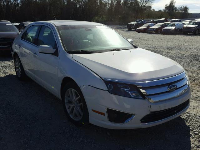 3FAHP0JA3CR217249 - 2012 FORD FUSION SEL WHITE photo 1