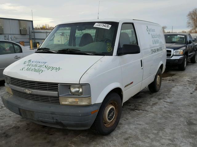 1GCDL19W3VB201859 - 1997 CHEVROLET ASTRO WHITE photo 2