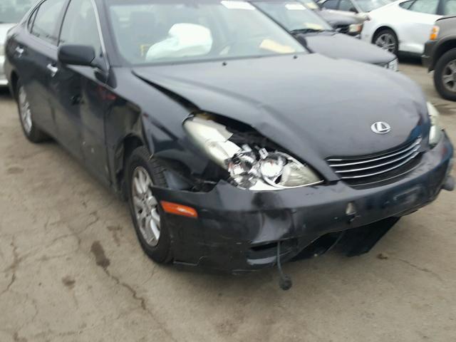 JTHBF30G230140334 - 2003 LEXUS ES 300 BLACK photo 9