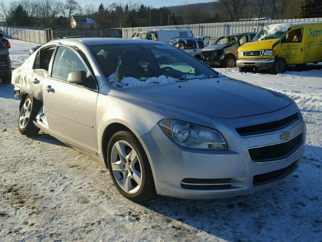 1G1ZG57B594136548 - 2009 CHEVROLET MALIBU LS SILVER photo 1