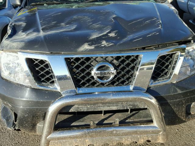 1N6AD0EV8CC447365 - 2012 NISSAN FRONTIER S GRAY photo 7