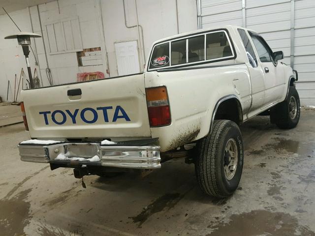 JT4VN13G6K0003896 - 1989 TOYOTA PICKUP 1/2 WHITE photo 4