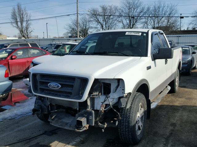 1FTPX14534NC64781 - 2004 FORD F150 WHITE photo 2