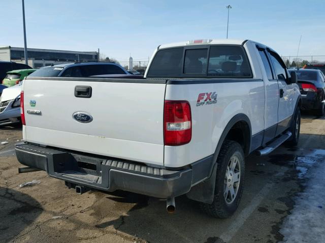 1FTPX14534NC64781 - 2004 FORD F150 WHITE photo 4