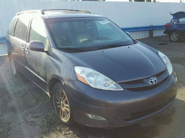 5TDZK22C37S070989 - 2007 TOYOTA SIENNA XLE GRAY photo 1