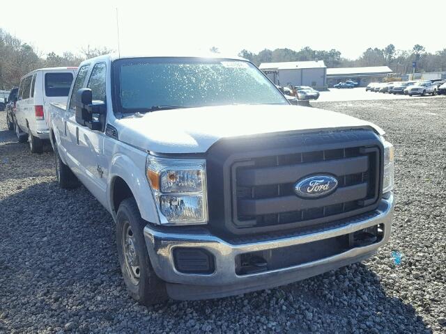 1FT8W3AT6BEC66236 - 2011 FORD F350 SUPER WHITE photo 1