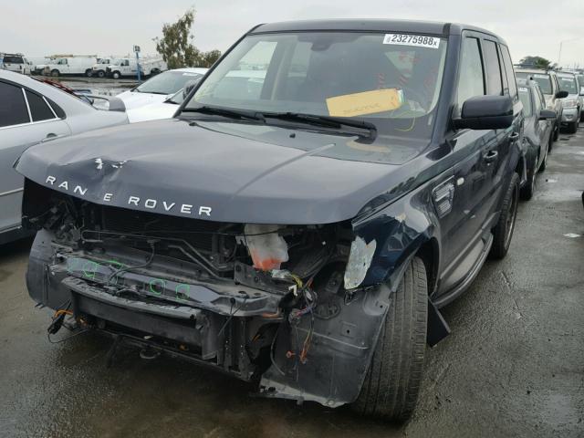 SALSH2E44CA722720 - 2012 LAND ROVER RANGE ROVE BLACK photo 2