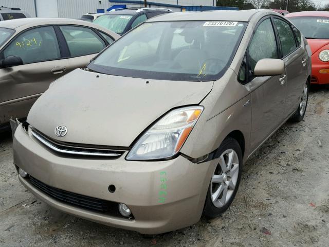 JTDKB20U877627922 - 2007 TOYOTA PRIUS TAN photo 2