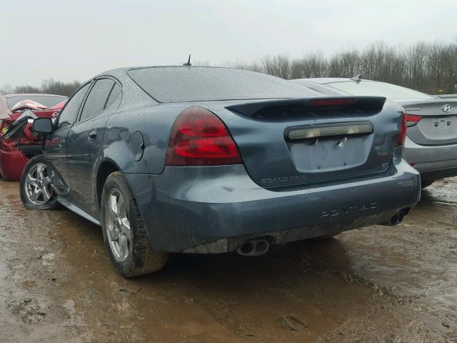 2G2WR584X61193702 - 2006 PONTIAC GRAND PRIX BLUE photo 3