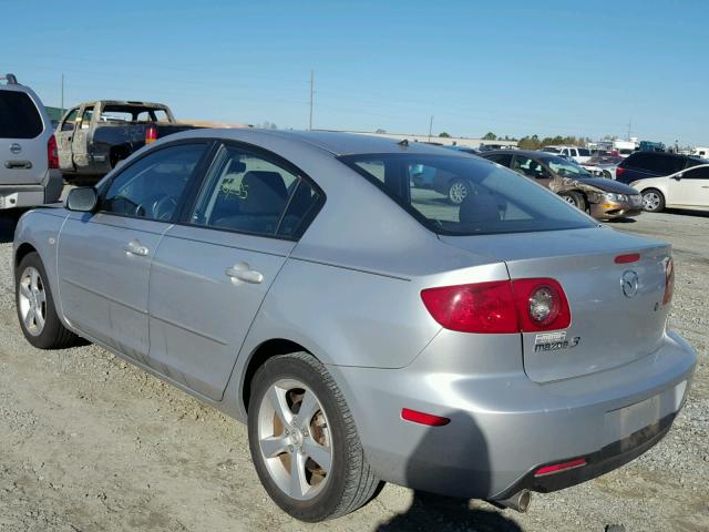 JM1BK12FX61478858 - 2006 MAZDA 3 I SILVER photo 3