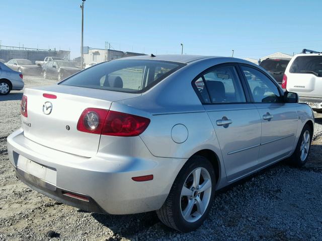 JM1BK12FX61478858 - 2006 MAZDA 3 I SILVER photo 4