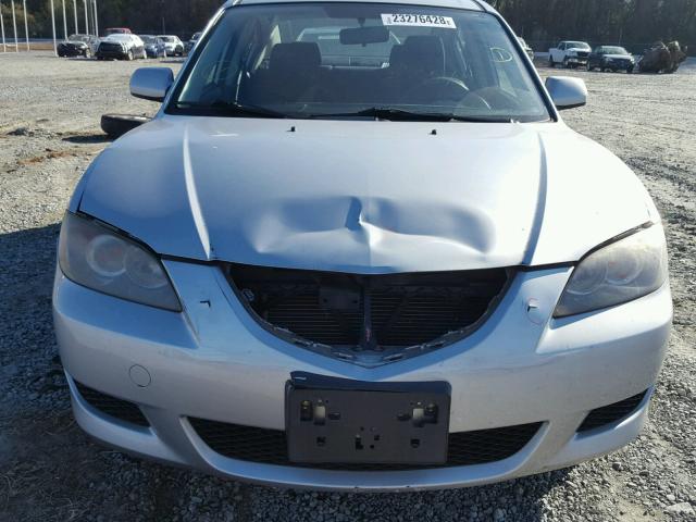 JM1BK12FX61478858 - 2006 MAZDA 3 I SILVER photo 9