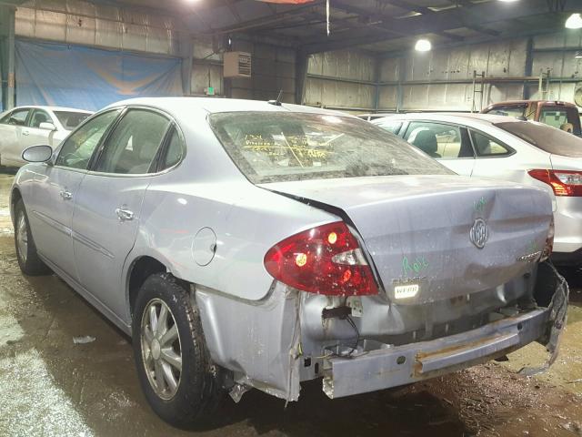 2G4WD582561174821 - 2006 BUICK LACROSSE C SILVER photo 3